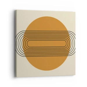 Lærredstryk - Billede på lærred - Den perfekte plan - 40x40 cm