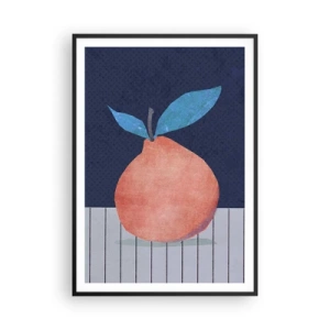 Plakat i sort ramme - Konveksitet og plan - 70x100 cm