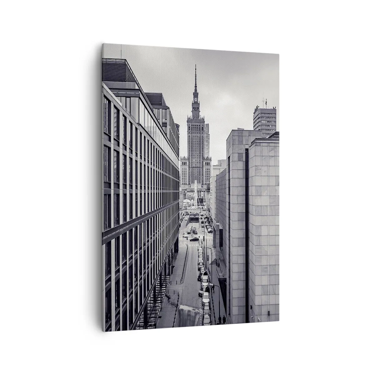 Lærredstryk - Billede på lærred - Warszawa dalen - 70x100 cm