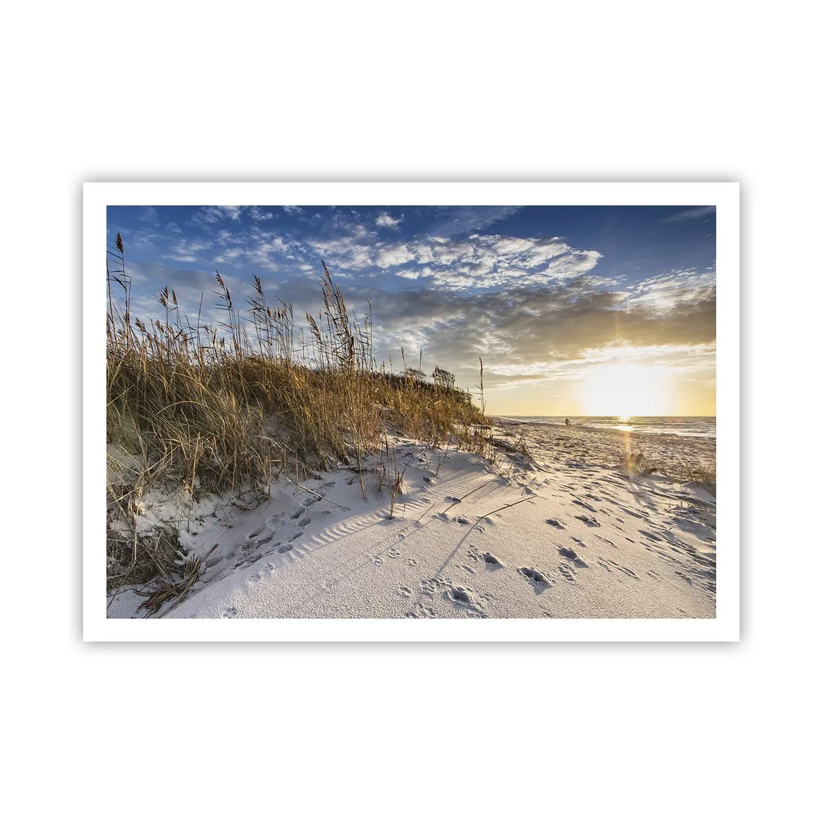Plakat - Indbydelse til en vandretur - 100x70 cm