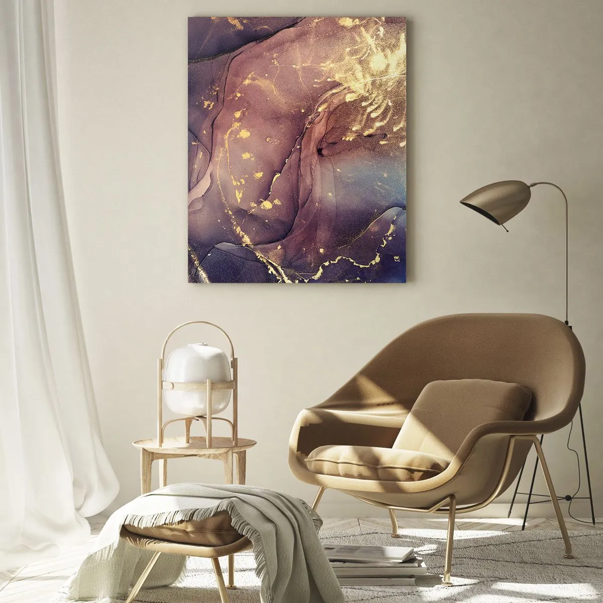 Billede på glas - Materie og ånd - 50x70 cm