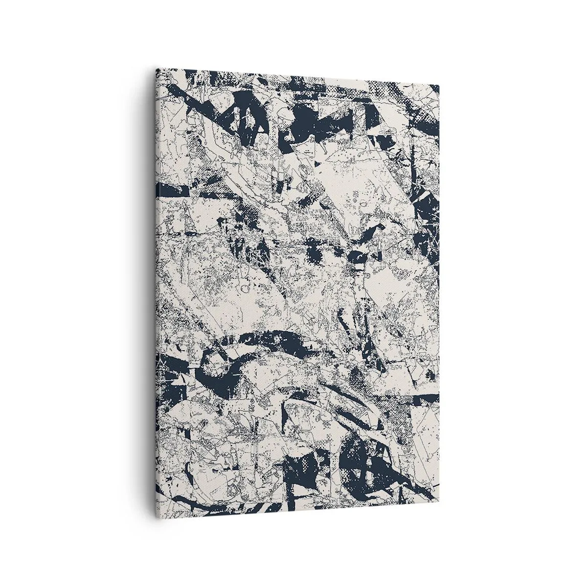 Lærredstryk - Billede på lærred - Modsætningernes gennemtrængning - 50x70 cm