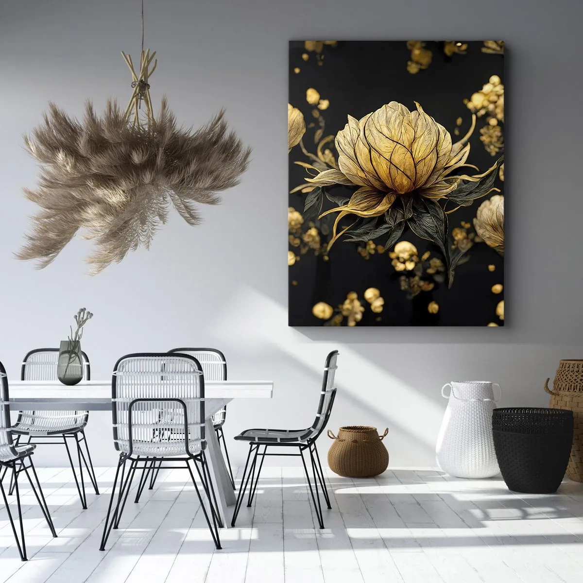 Lærredstryk - Billede på lærred - Subtil skrøbelighed - 45x80 cm