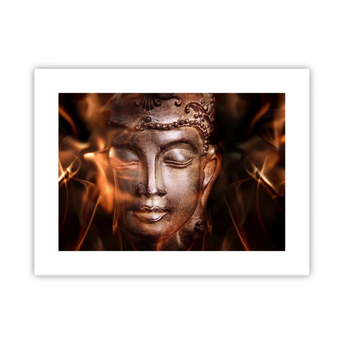 Plakat - Den eksisterer kun her og nu - 40x30 cm