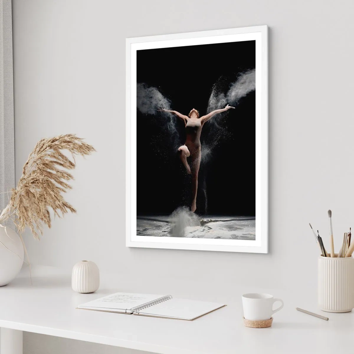 Plakat i hvid ramme - Elfer findes - 70x100 cm