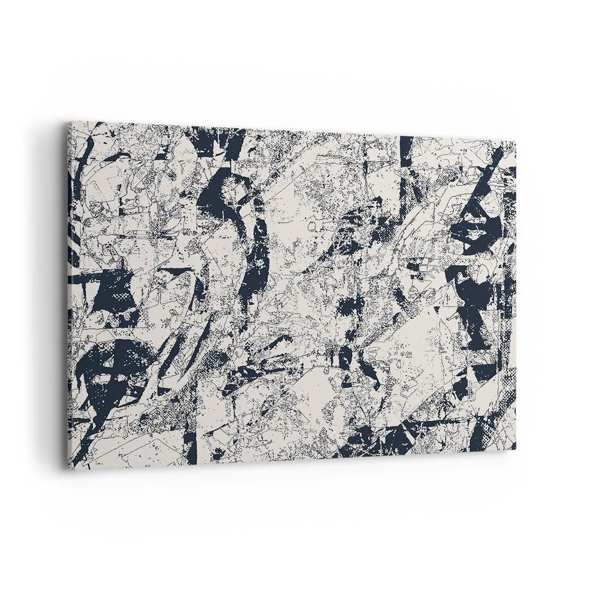 Lærredstryk - Billede på lærred - Modsætningernes gennemtrængning - 100x70 cm