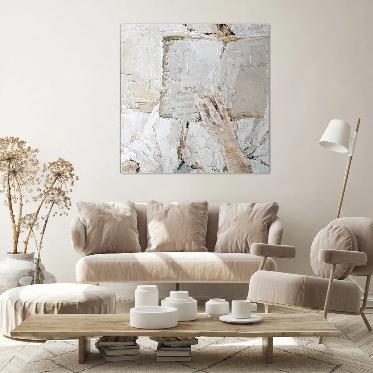 Lærredstryk - Billede på lærred - I en anden verden - 60x60 cm