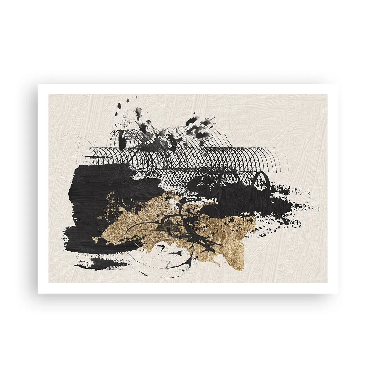 Plakat - Komposition med lidenskab - 100x70 cm