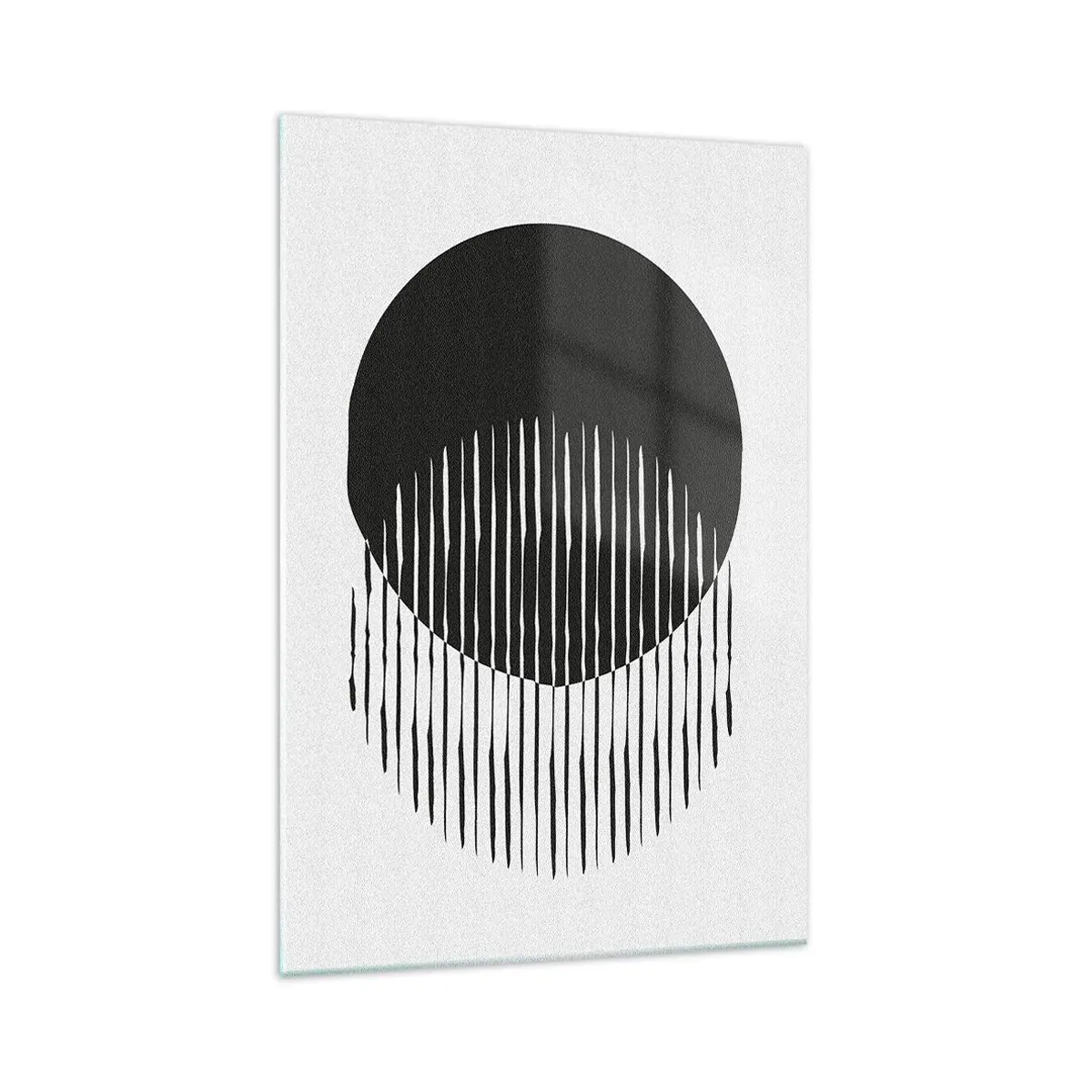 Billede på glas - Hans alter ego - 70x100 cm