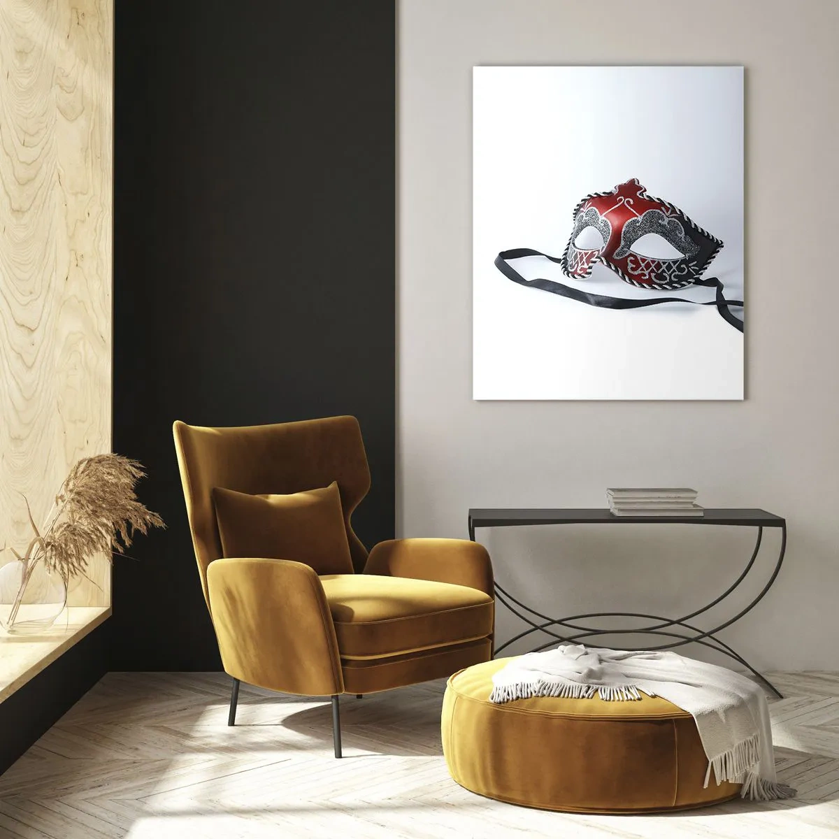 Billede på glas - Invitation til ballet - 50x70 cm