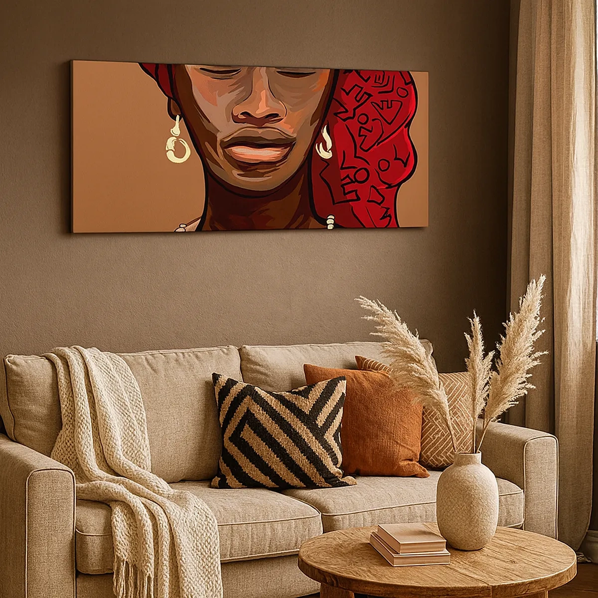 Lærredstryk - Billede på lærred - Ibenholt Venus - 30x30 cm