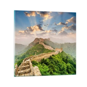 Billede på glas - Uforanderlig storhed - 60x60 cm