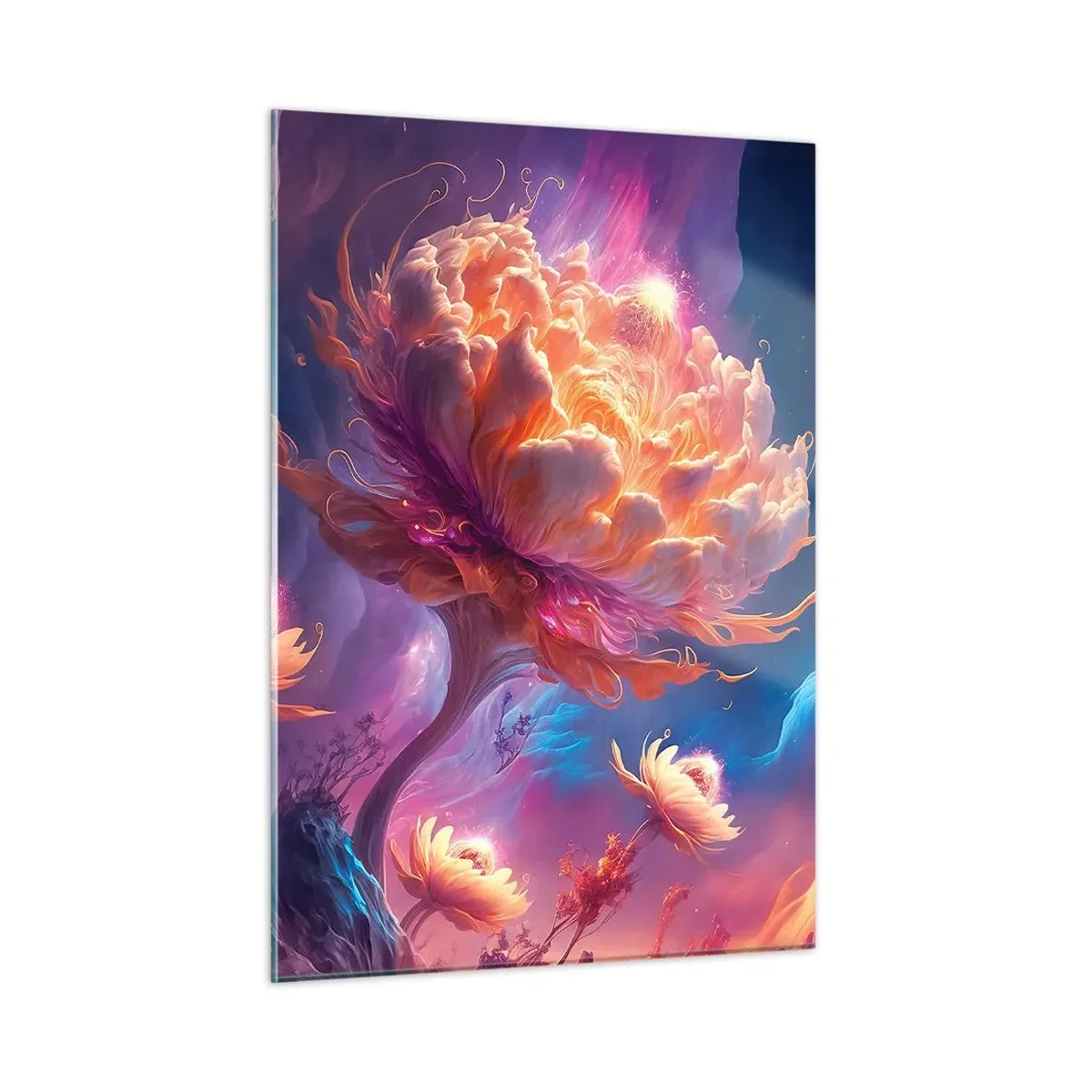 Billede på glas - En anden verden - 50x70 cm