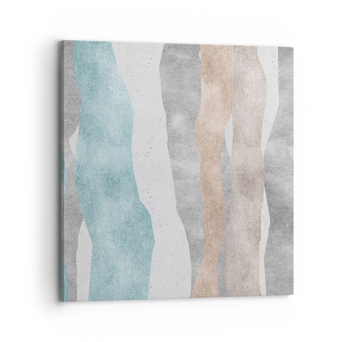 Lærredstryk - Billede på lærred - En undersøgelse af intimitet - 70x70 cm
