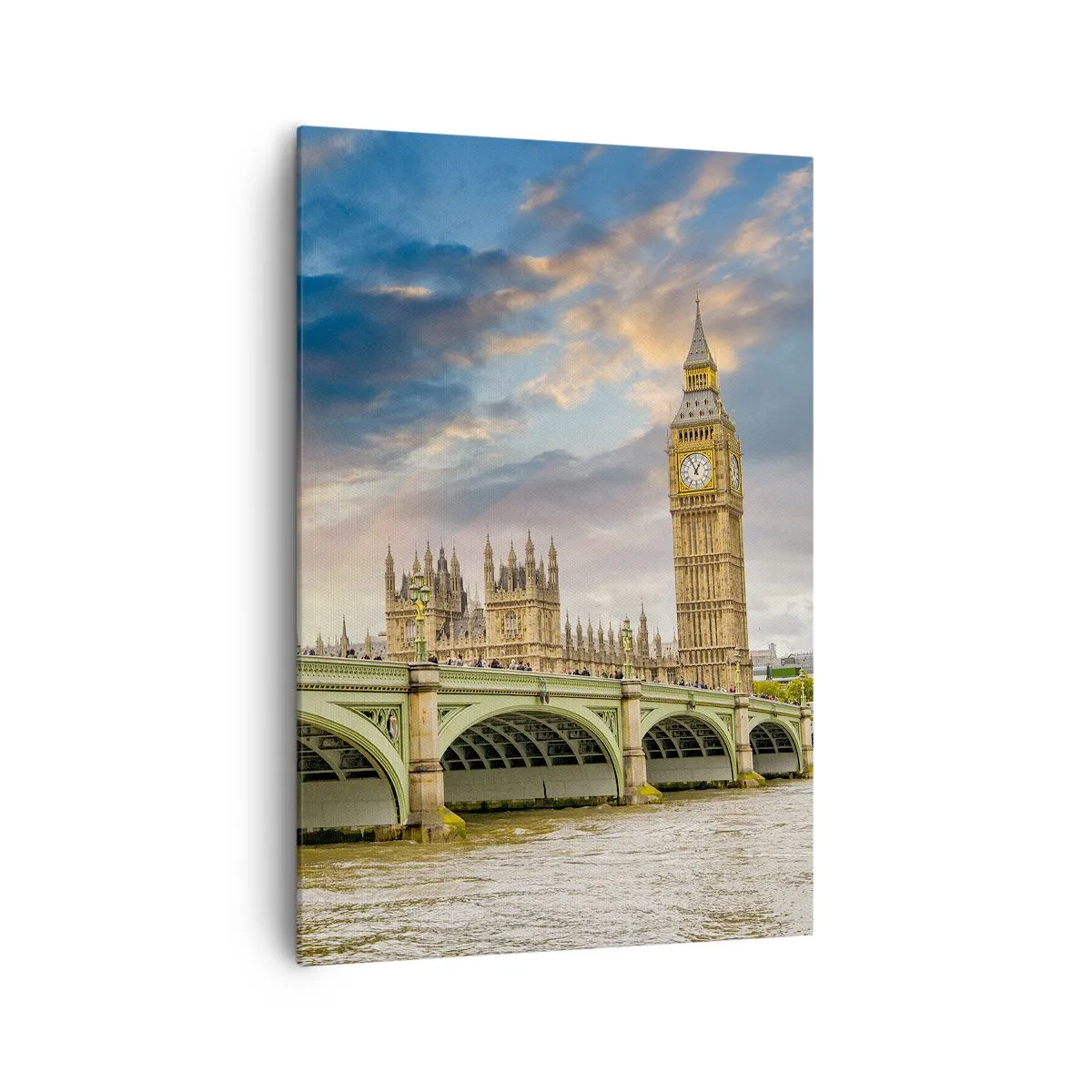 Lærredstryk - Billede på lærred - Tiden stod stille i Imperiet - 70x100 cm