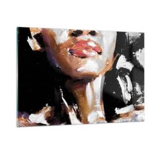 Billede på glas - Stolthed uden fordomme - 120x80 cm