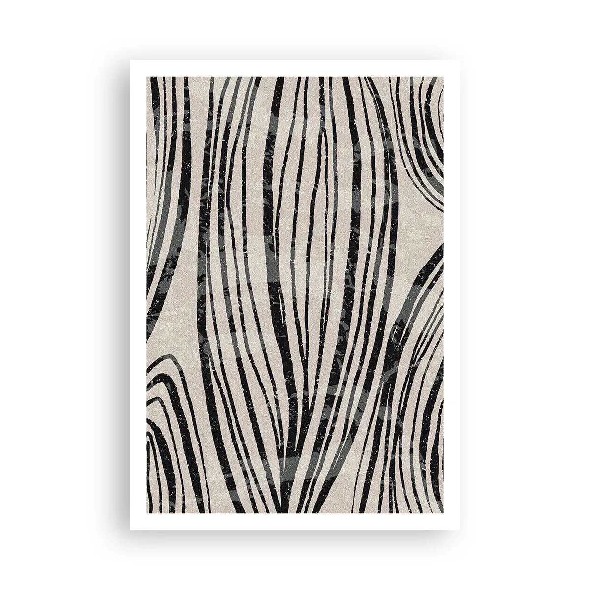 Plakat - Et spild af linjer - 70x100 cm