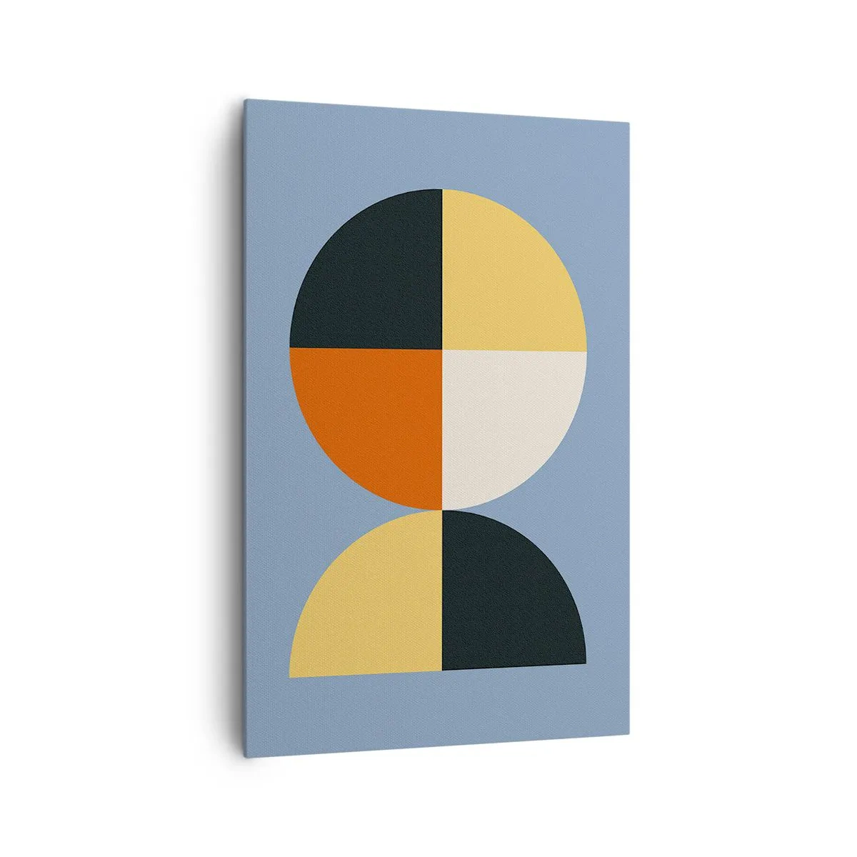 Lærredstryk - Billede på lærred - Se og tæl - 80x120 cm