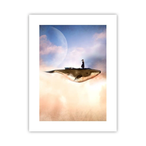 Plakat - En surrealistisk rejse - 30x40 cm