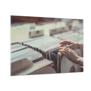 Billede på glas - På jagt efter følelser - 100x70 cm