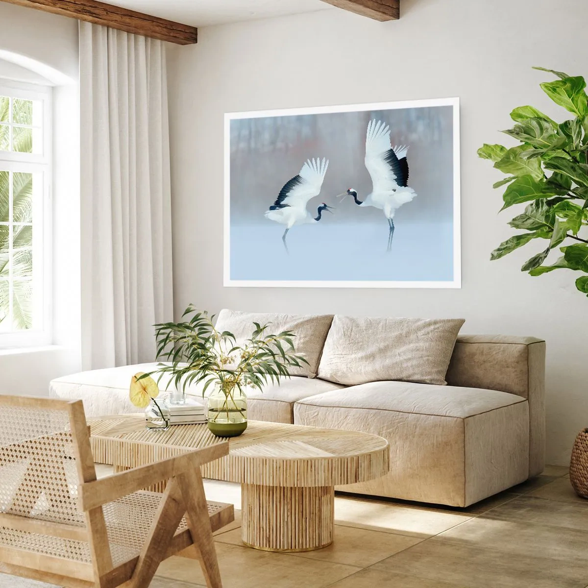 Plakat - Danser i tågen - 40x30 cm