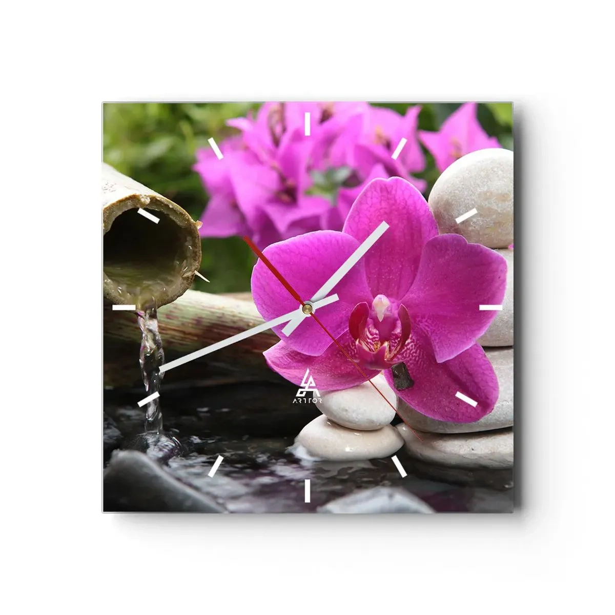 Vægur, Uret - Du hviler allerede - 40x40 cm