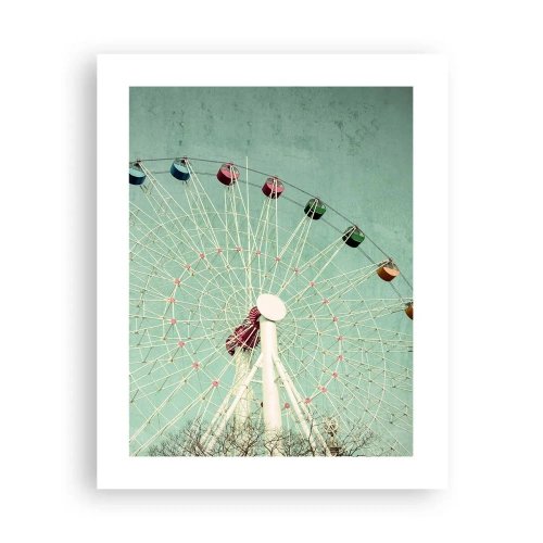 Plakat - Vi inviterer dig til at lege - 40x50 cm