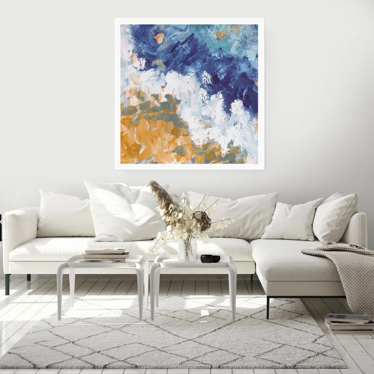 Plakat - Elementernes dans - 60x60 cm