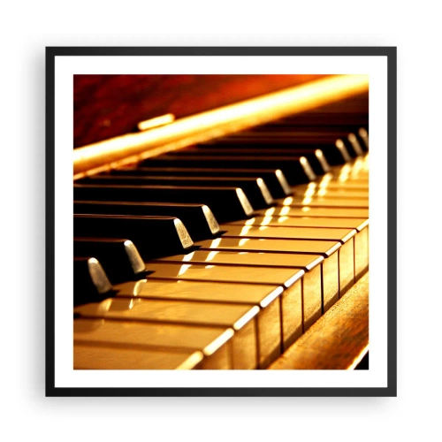 Plakat i sort ramme - Ubegrænsede muligheder - 60x60 cm