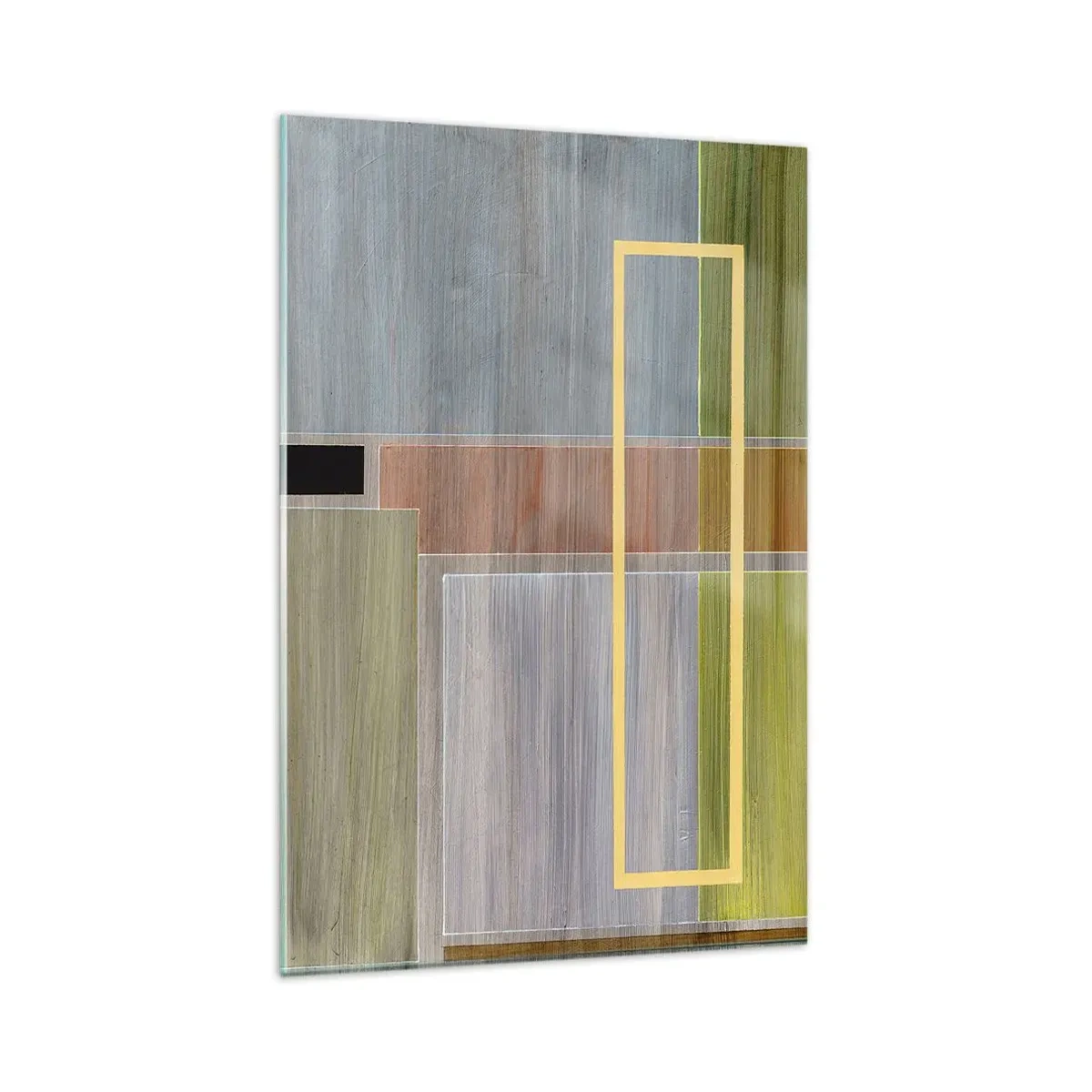 Billede på glas - Lige og rolig - 80x120 cm