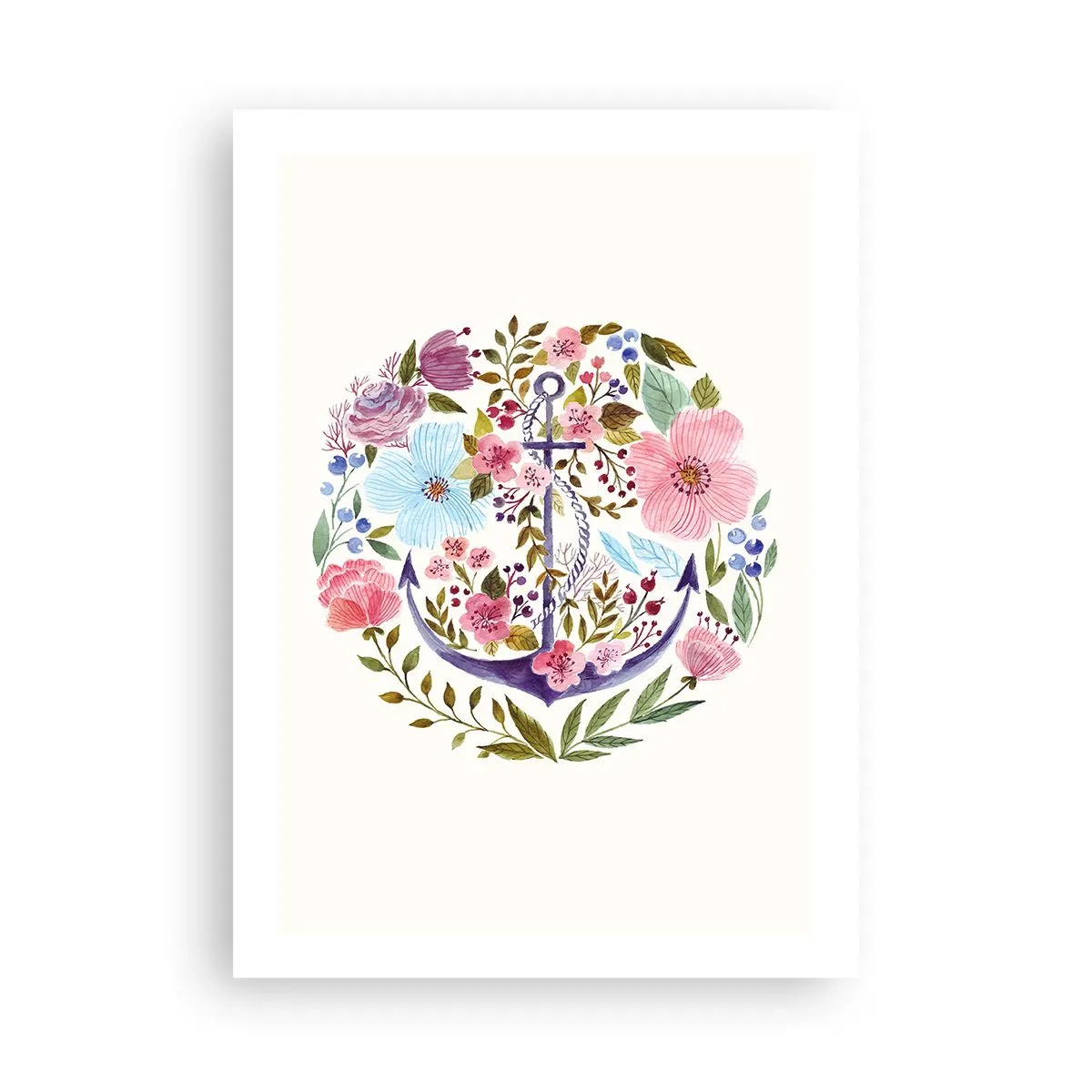 Plakat - En sømands gode nattesøvn - 50x70 cm