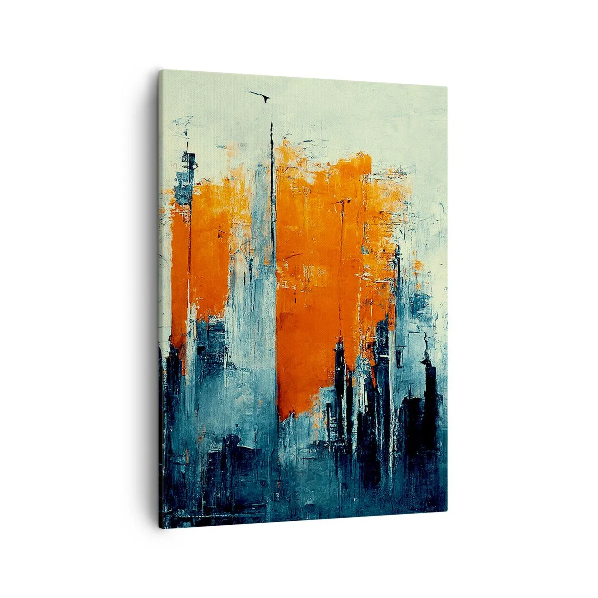 Lærredstryk - Billede på lærred - Moderne landskab - 50x70 cm