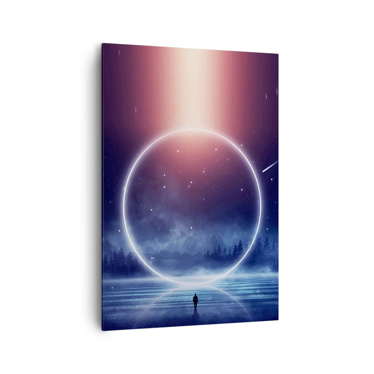 Lærredstryk - Billede på lærred - De er allerede her... - 70x100 cm