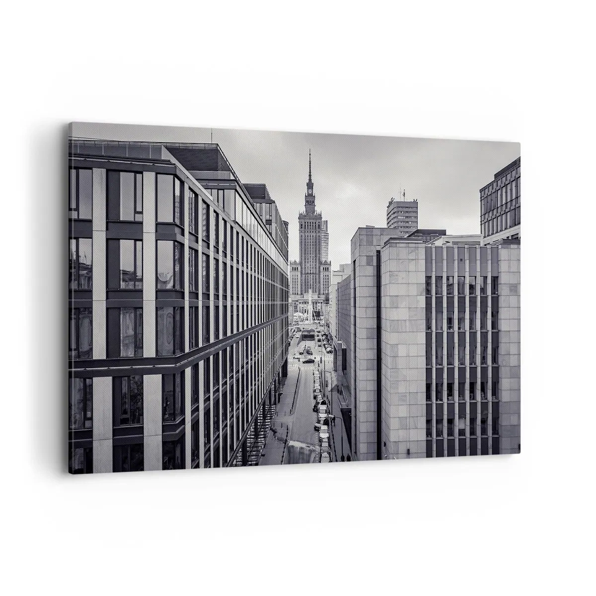 Lærredstryk - Billede på lærred - Warszawa dalen - 100x70 cm