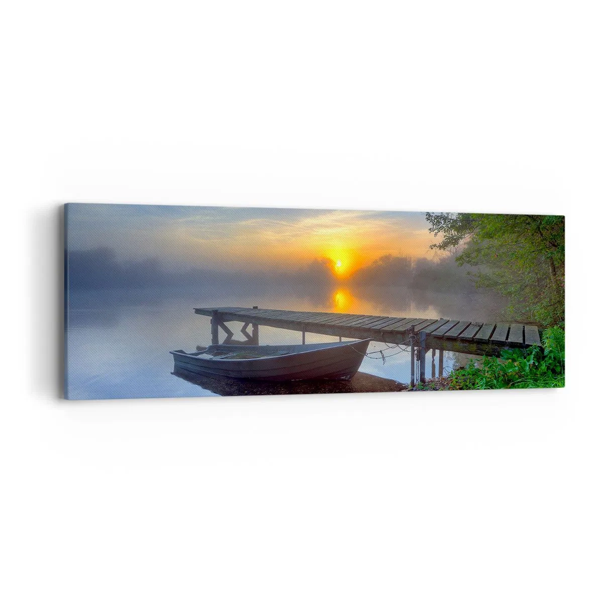 Lærredstryk - Billede på lærred - Hvordan det almindelige bliver til noget magisk - 90x30 cm