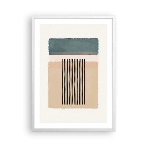 Plakat i hvid ramme - Alt er i god stand - 50x70 cm