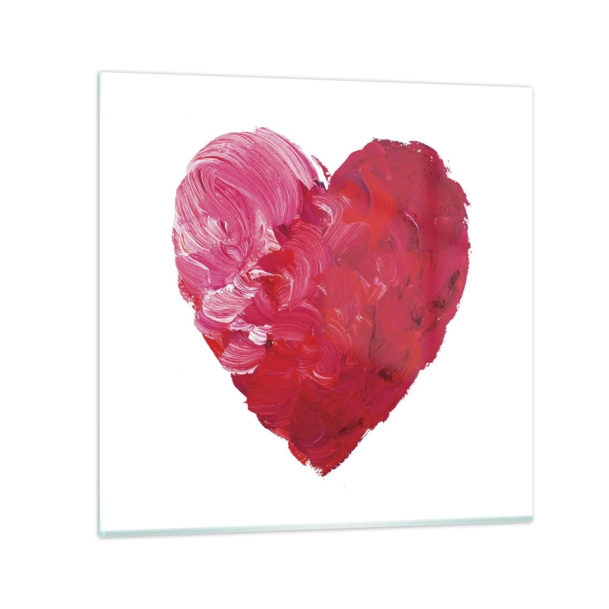 Billede på glas - All you need is love - 60x60 cm