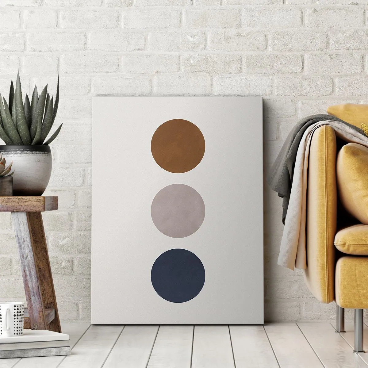 Lærredstryk - Billede på lærred - Et symbol på perfektion - 50x70 cm