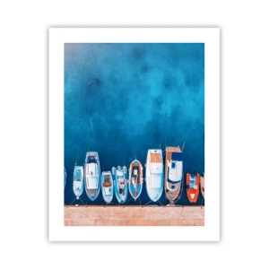 Plakat - I én række - 40x50 cm