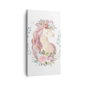 Lærredstryk - Billede på lærred - En invitation til eventyrets verden - 45x80 cm