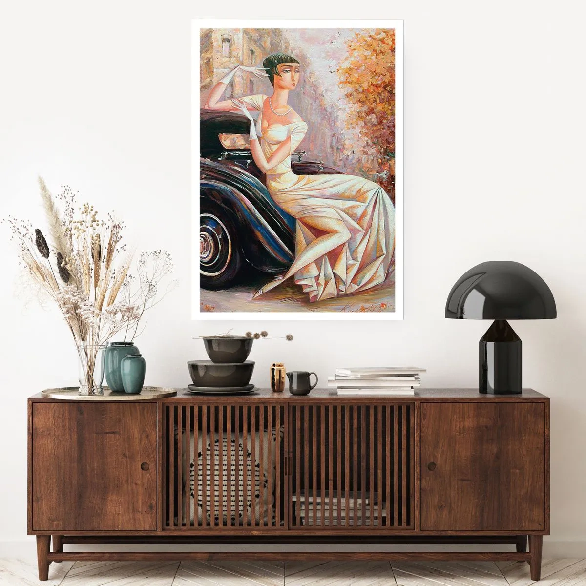 Plakat - Retro elegance - 50x70 cm