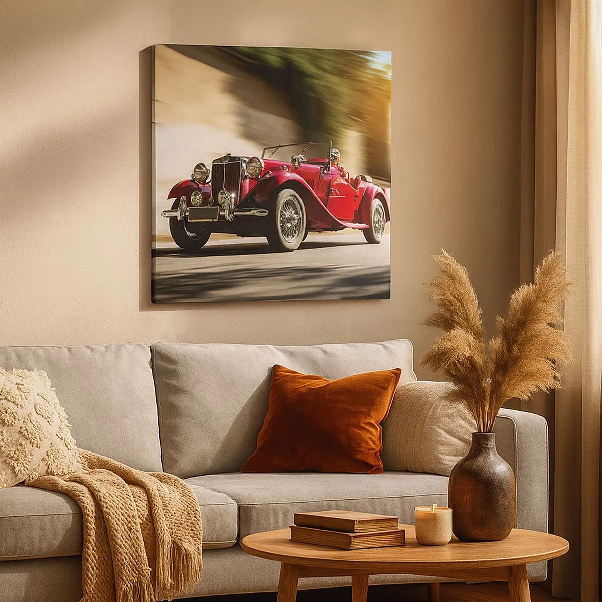 Lærredstryk - Billede på lærred - Smukkere end Nike fra Samothrake - 30x30 cm