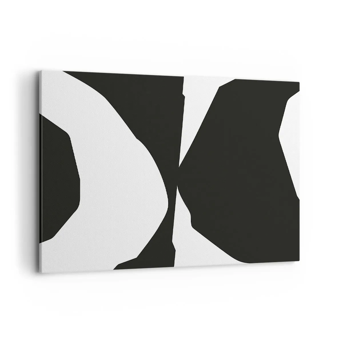 Lærredstryk - Billede på lærred - Positiv-negativ - 100x70 cm