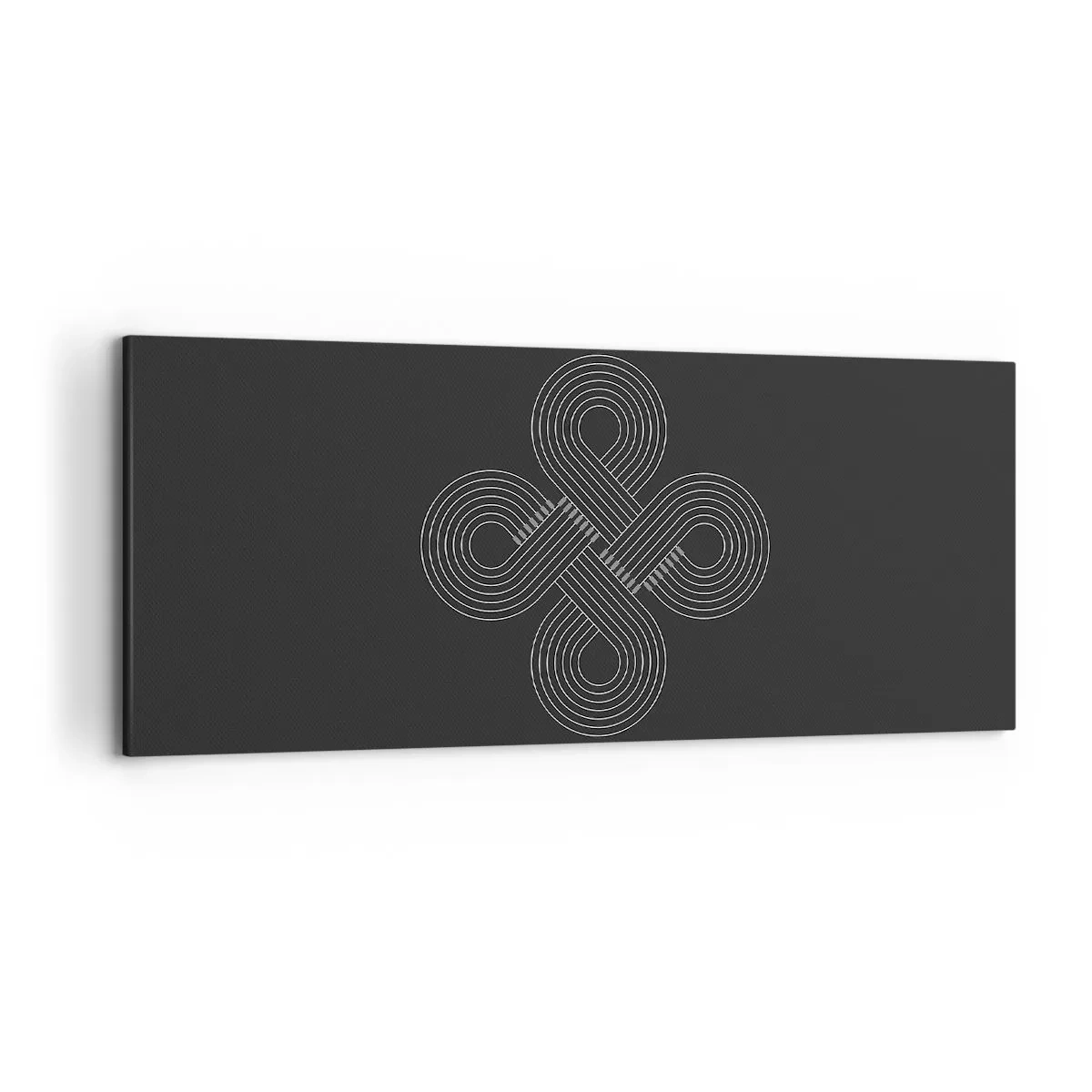 Lærredstryk - Billede på lærred - I den keltiske ånd - 120x50 cm