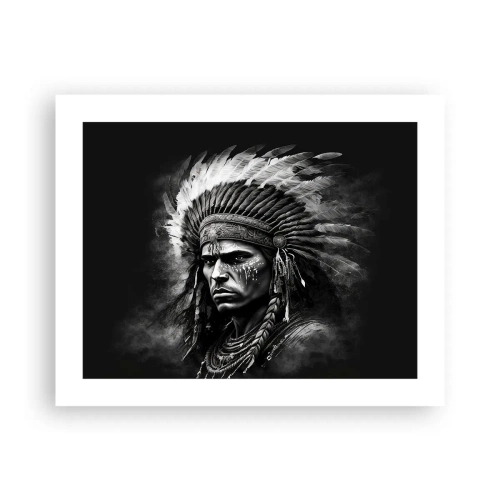 Plakat - Leder og kriger - 50x40 cm