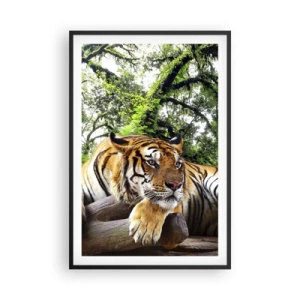 Plakat i sort ramme - Med venlig hilsen - 61x91 cm