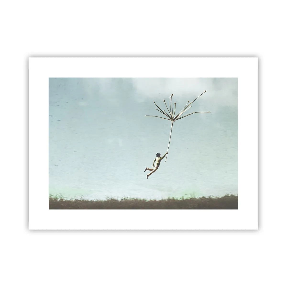 Plakat - Drager, blæsere, vind - 40x30 cm