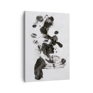 Lærredstryk - Billede på lærred - En metode i galskaben? - 50x70 cm