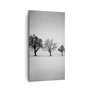 Lærredstryk - Billede på lærred - Hvad drømmer de om? - 45x80 cm