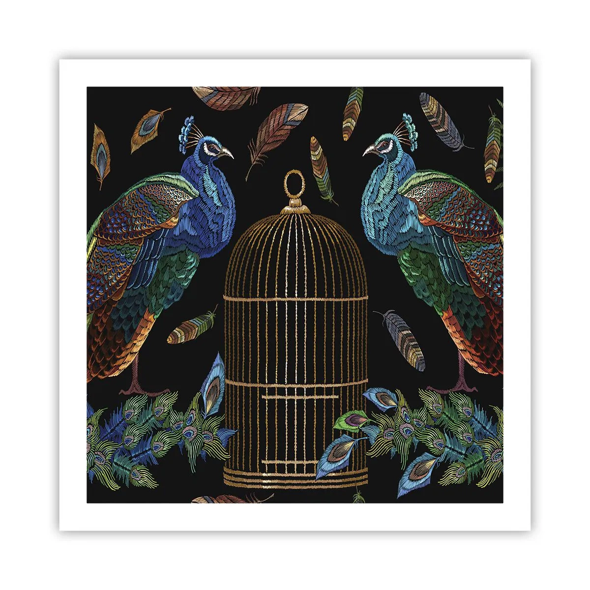 Plakat - I kongelige gevandter - 60x60 cm